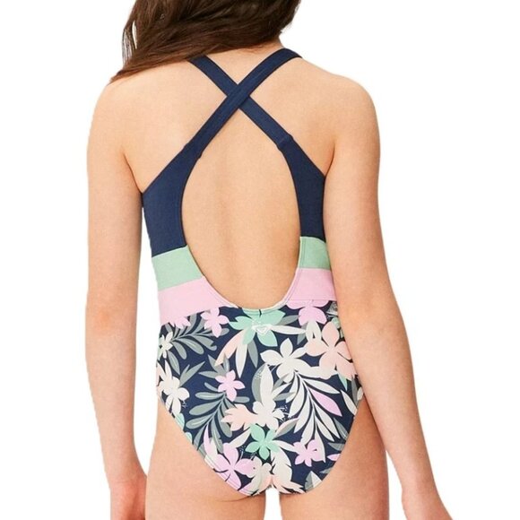 ROXY | Girls' Ilacabo Active One-Piece Swimsuit - Picture 3 of 3